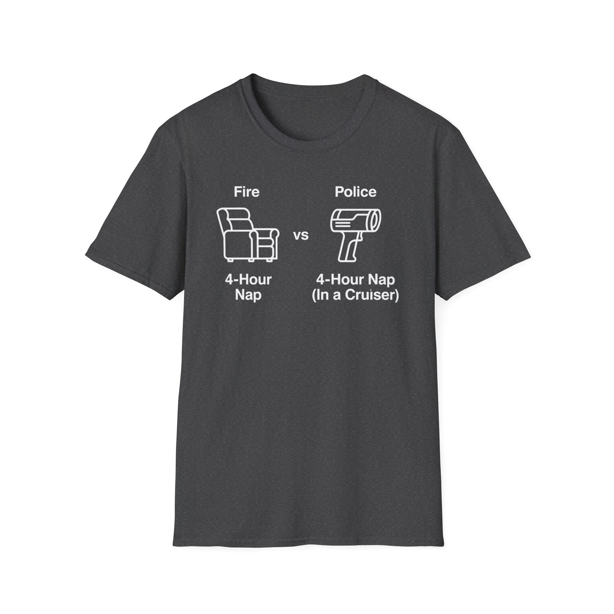 4-Hour Nap | Firefighter Police First Responder Shirt