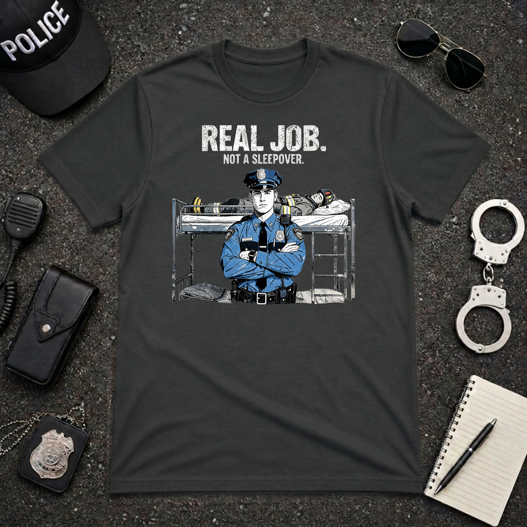 Real Job Not A Sleepover T-Shirt