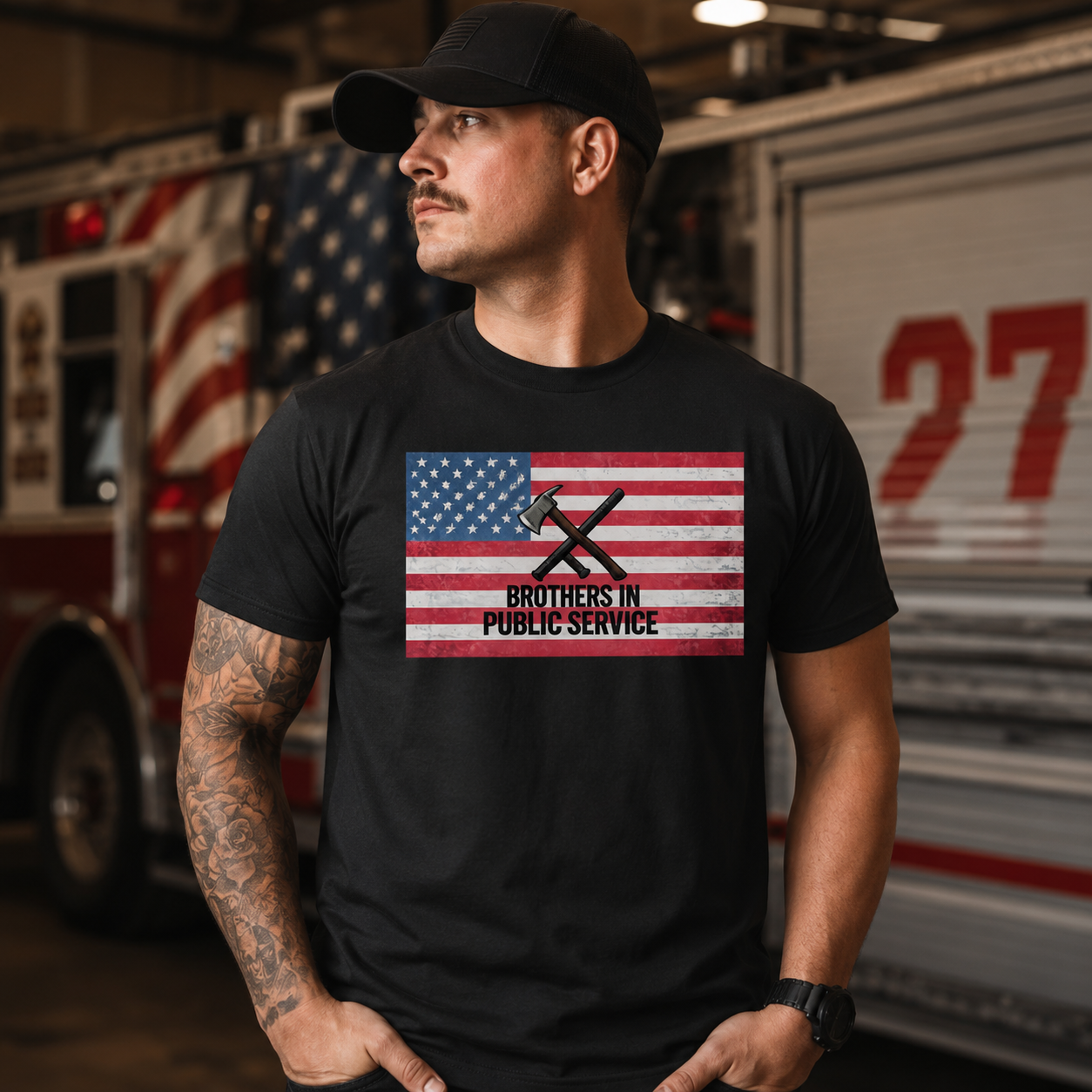 Brothers In Public Service Tee