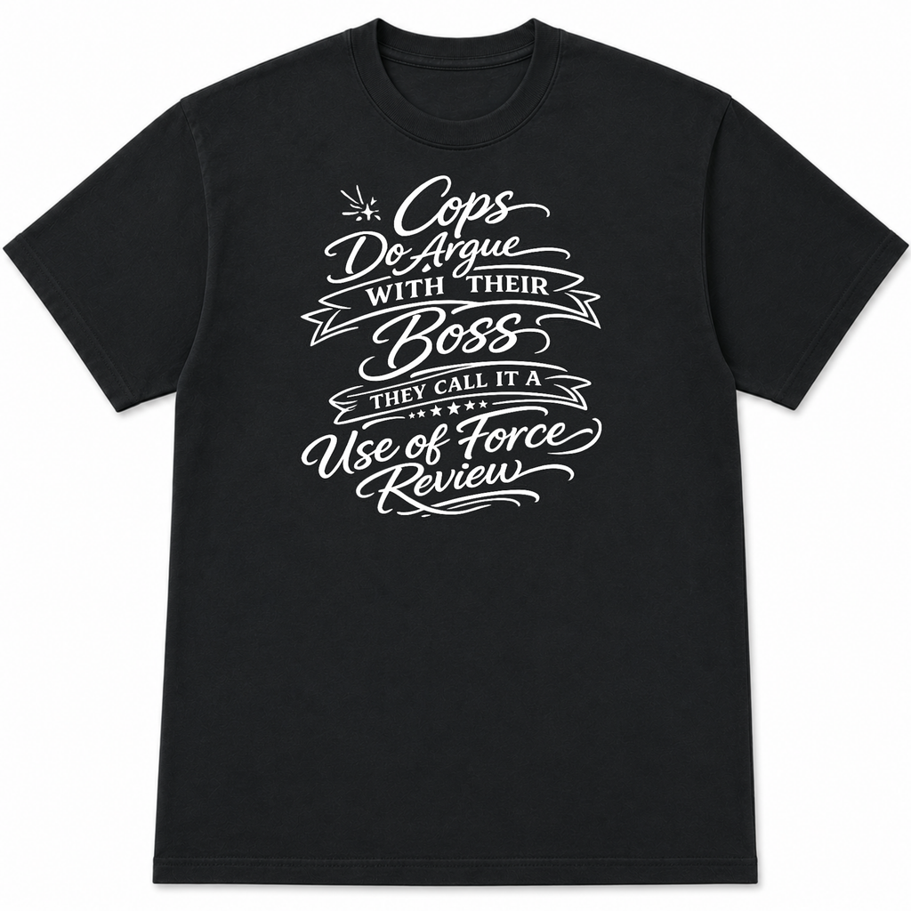 Cops Do Argue T-Shirt