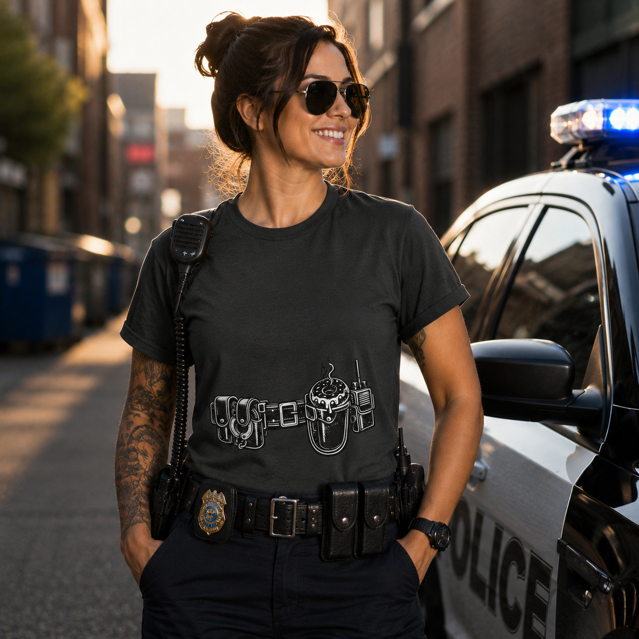 Donut Belt Tee