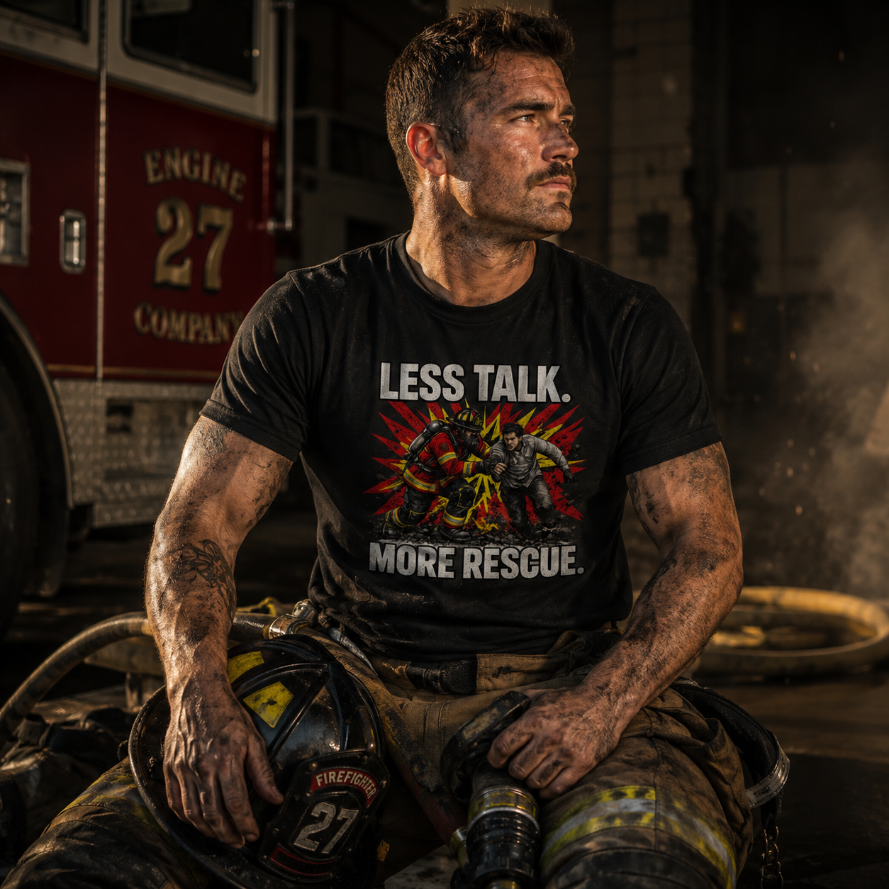 Less Talk More Rescue Tee