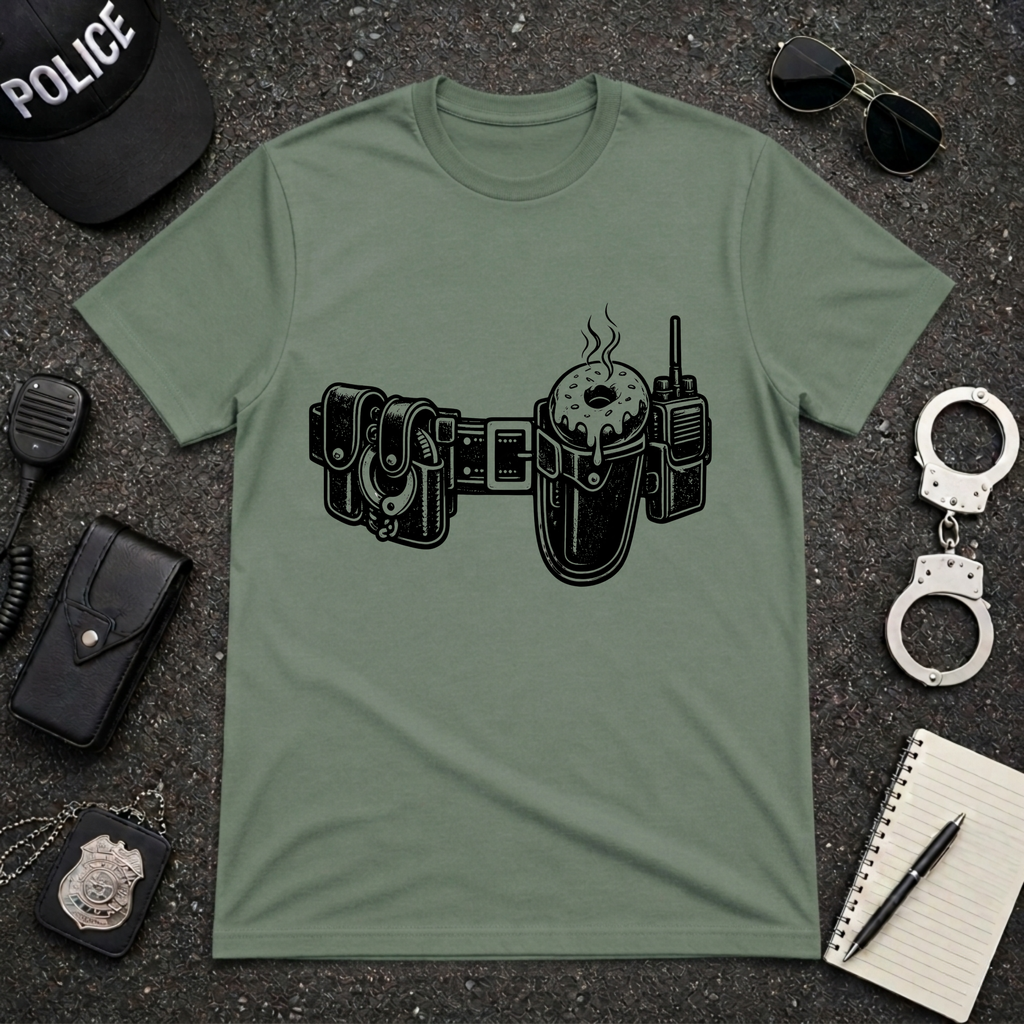 Donut Police Belt T-Shirt