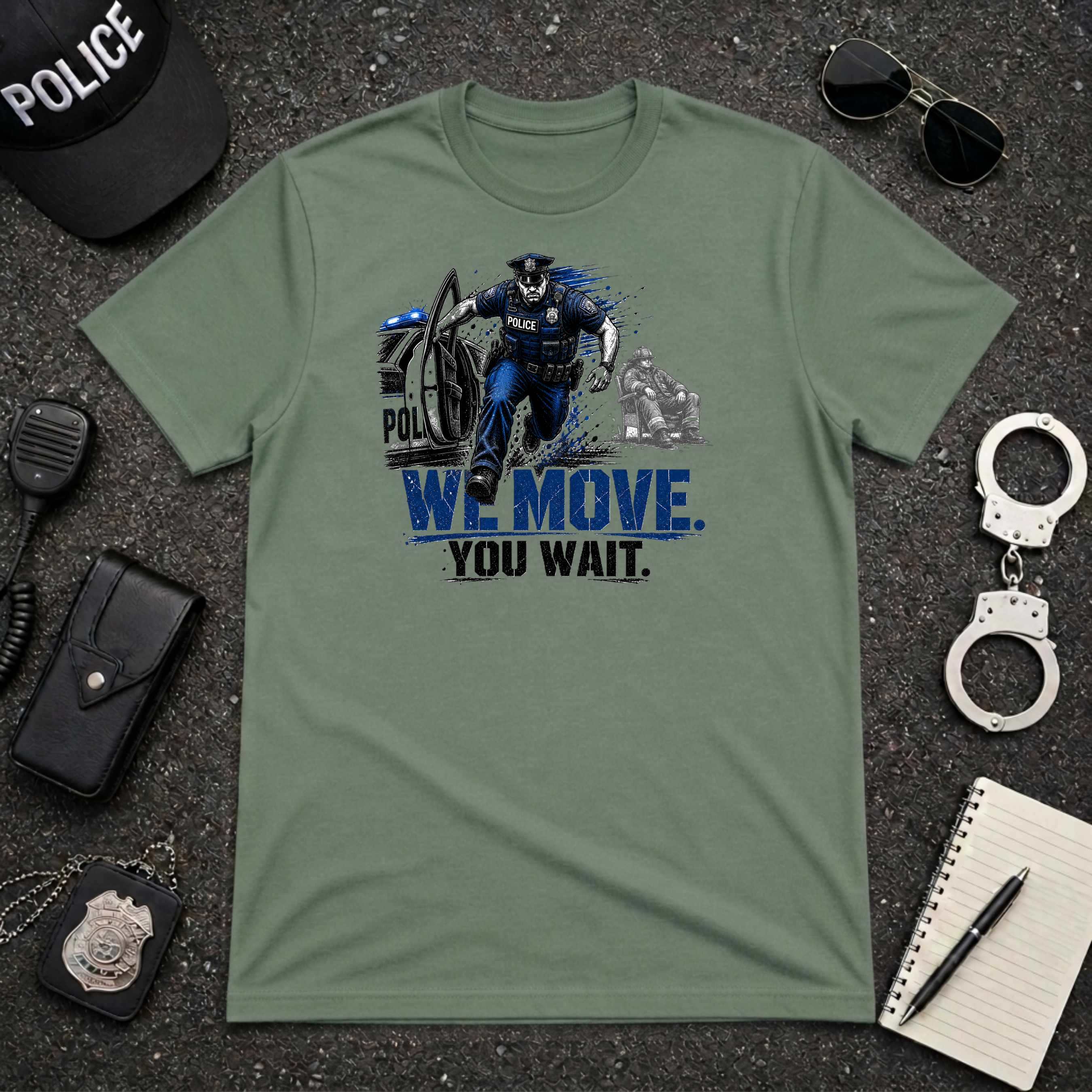 We Move You Wait T-Shirt