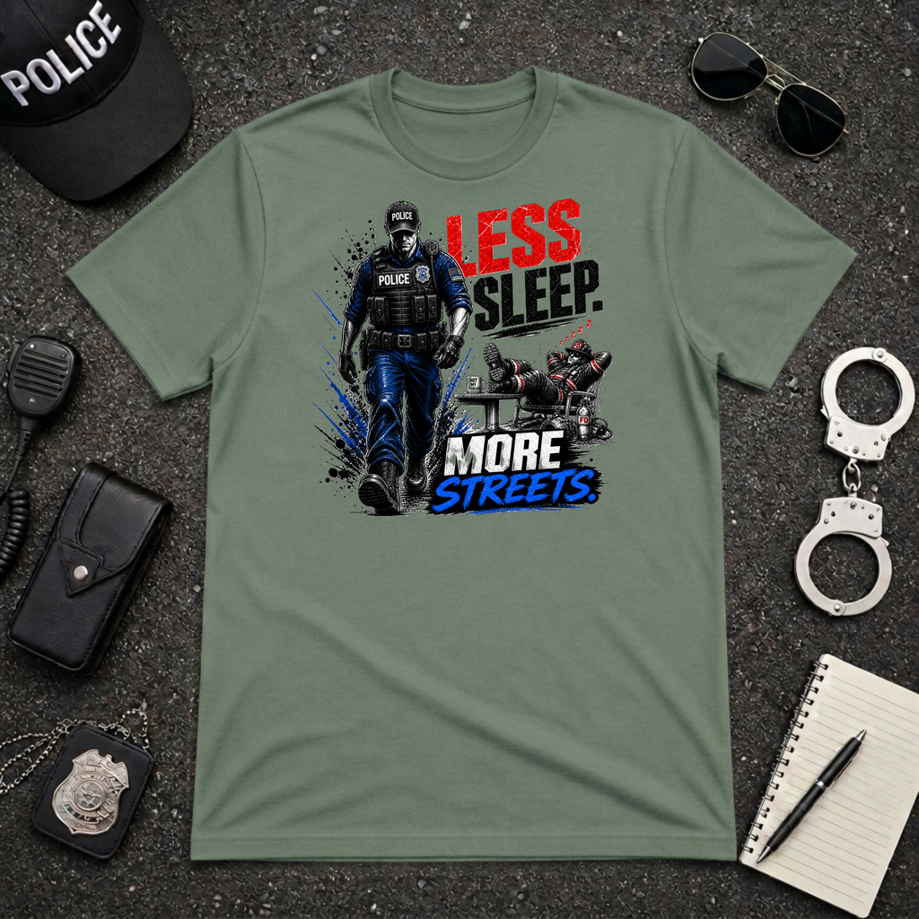 Less Sleep More Streets T-Shirt