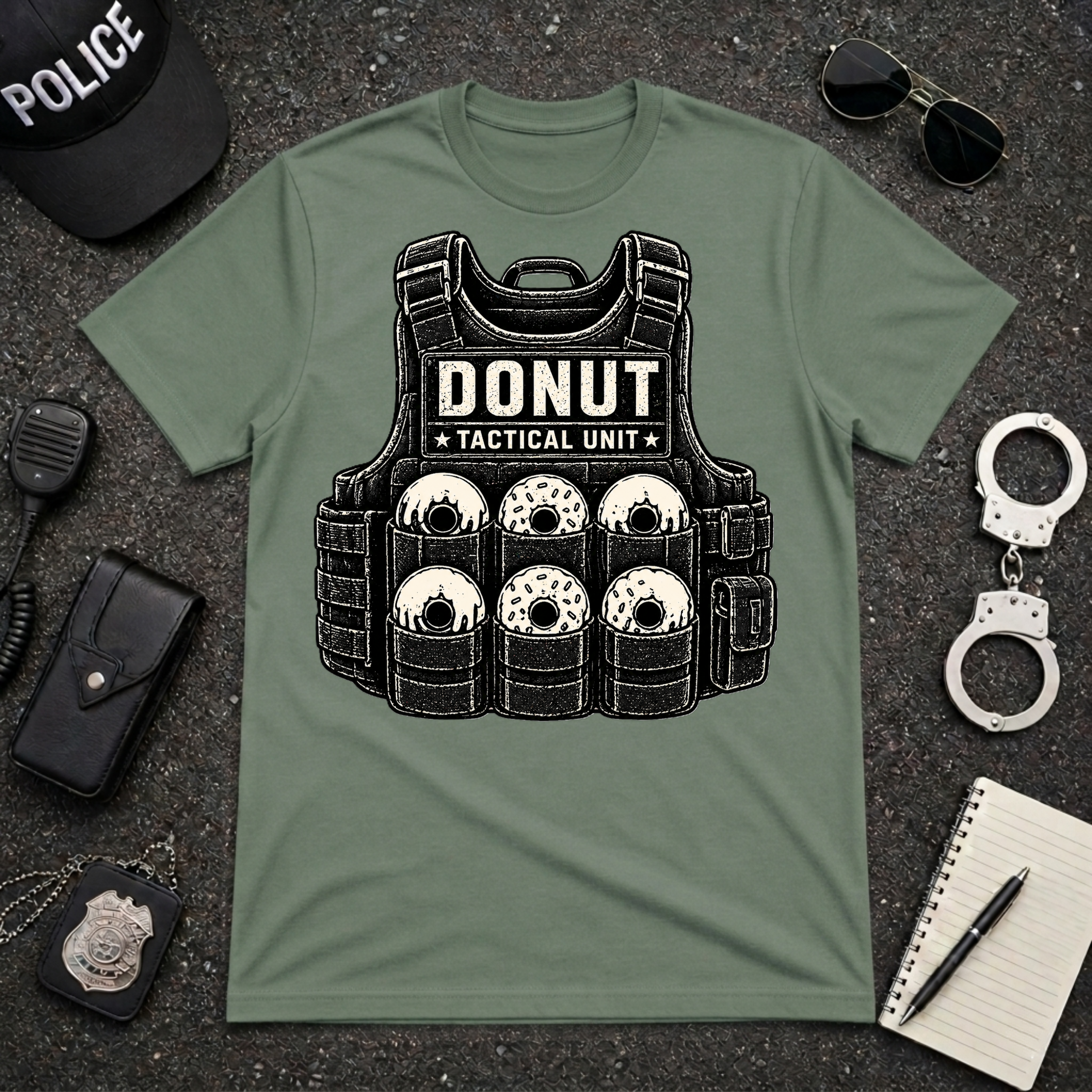 Donut Tactical Unit T-Shirt