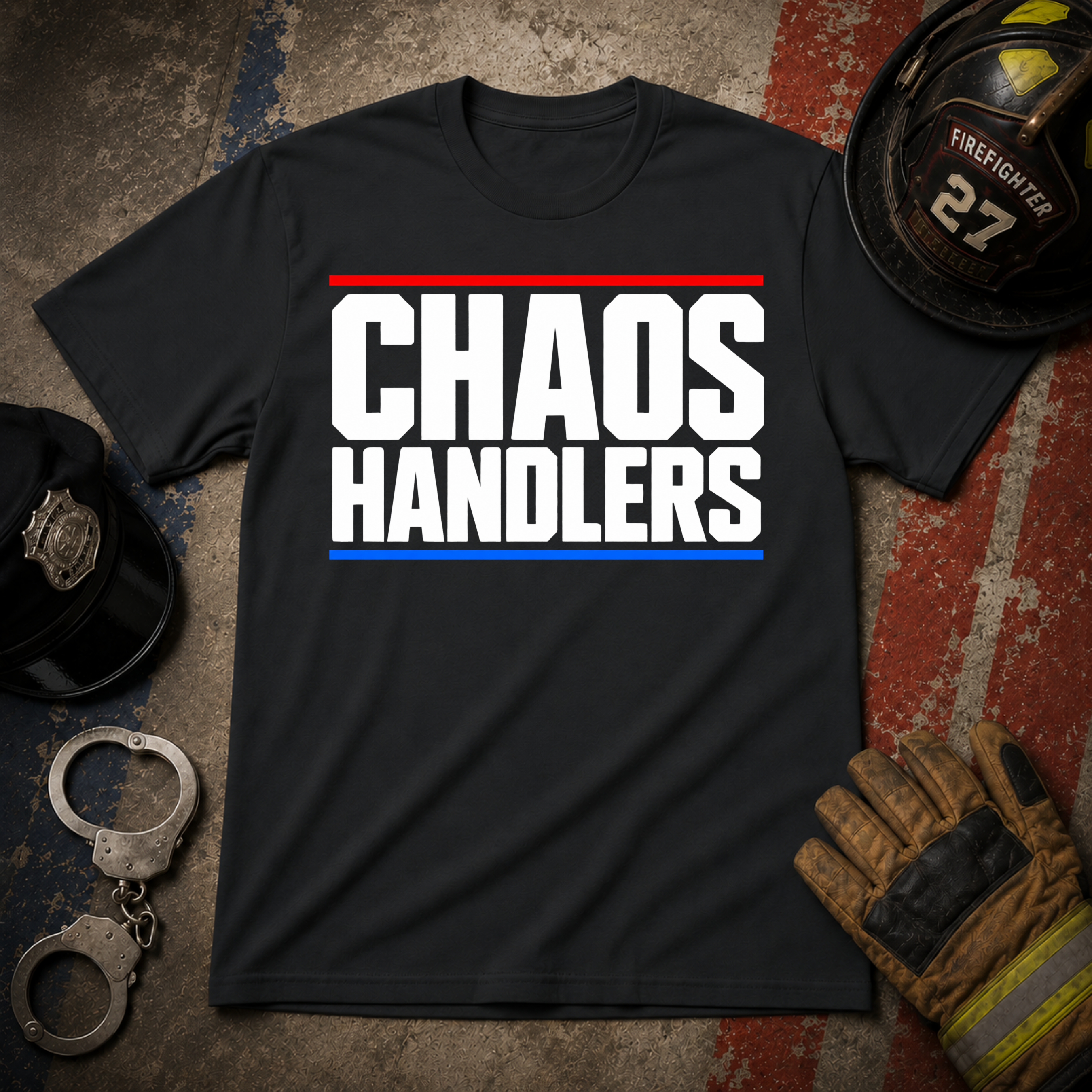 Chaos Handlers | First Responder Firefighter Police Pride Shirt