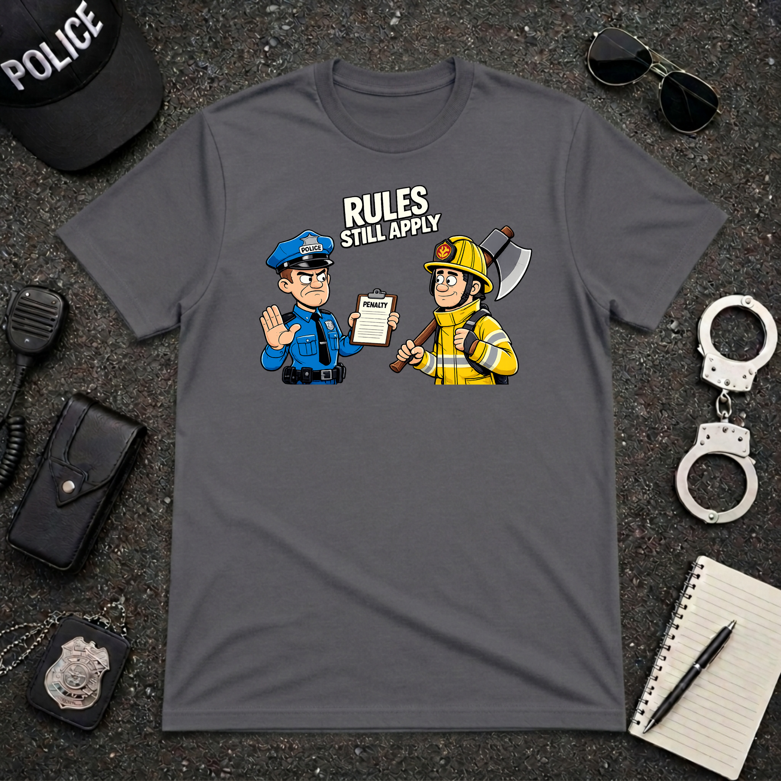 Rules Still Apply | Police Officer Shirt