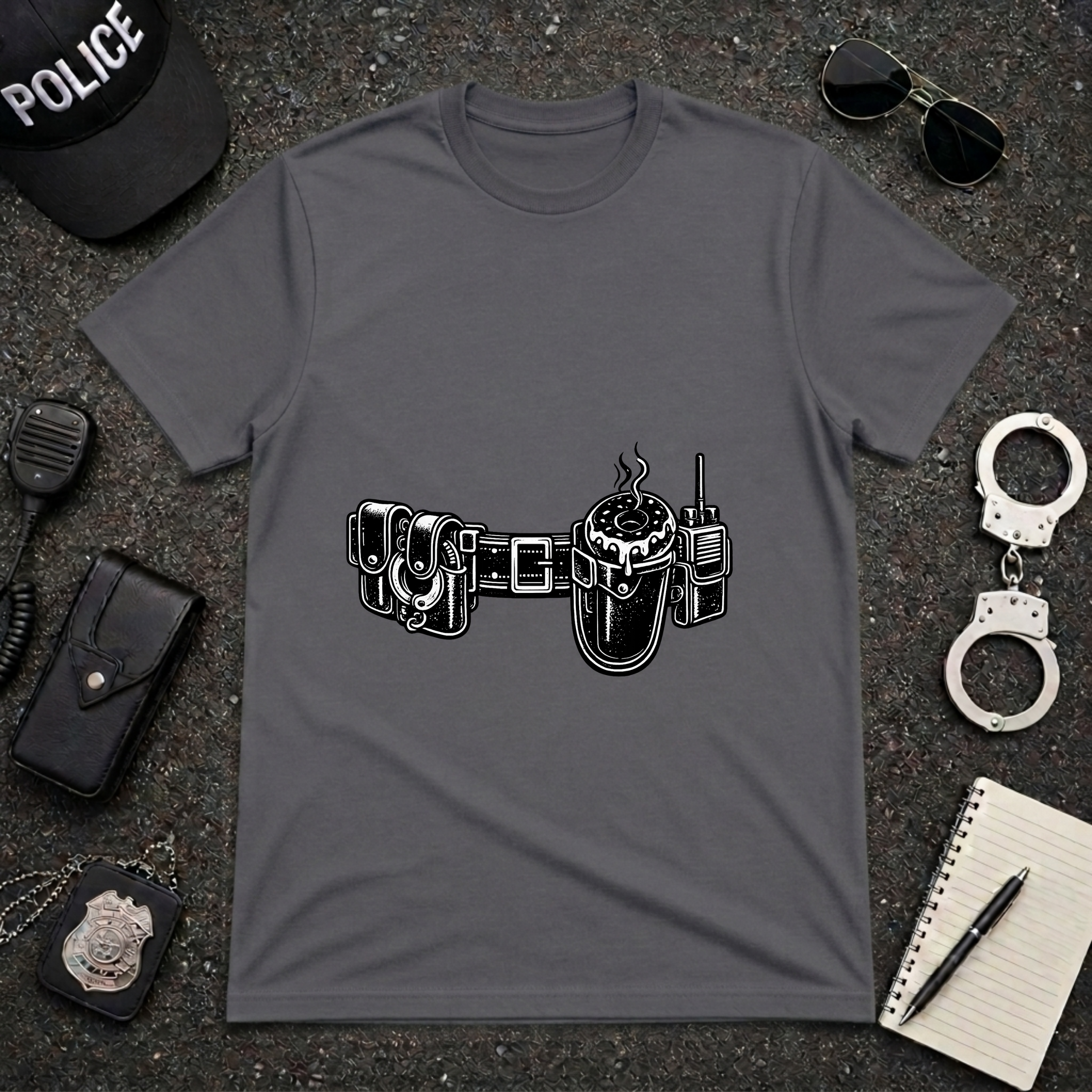 Donut Belt | Funny Police Officer Shirt