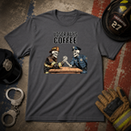 Loser Buys Coffee | Funny Police vs Firefighter Shirt