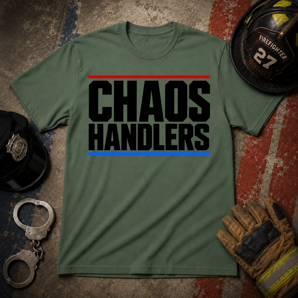 Chaos Handlers | First Responder Firefighter Police Pride Shirt