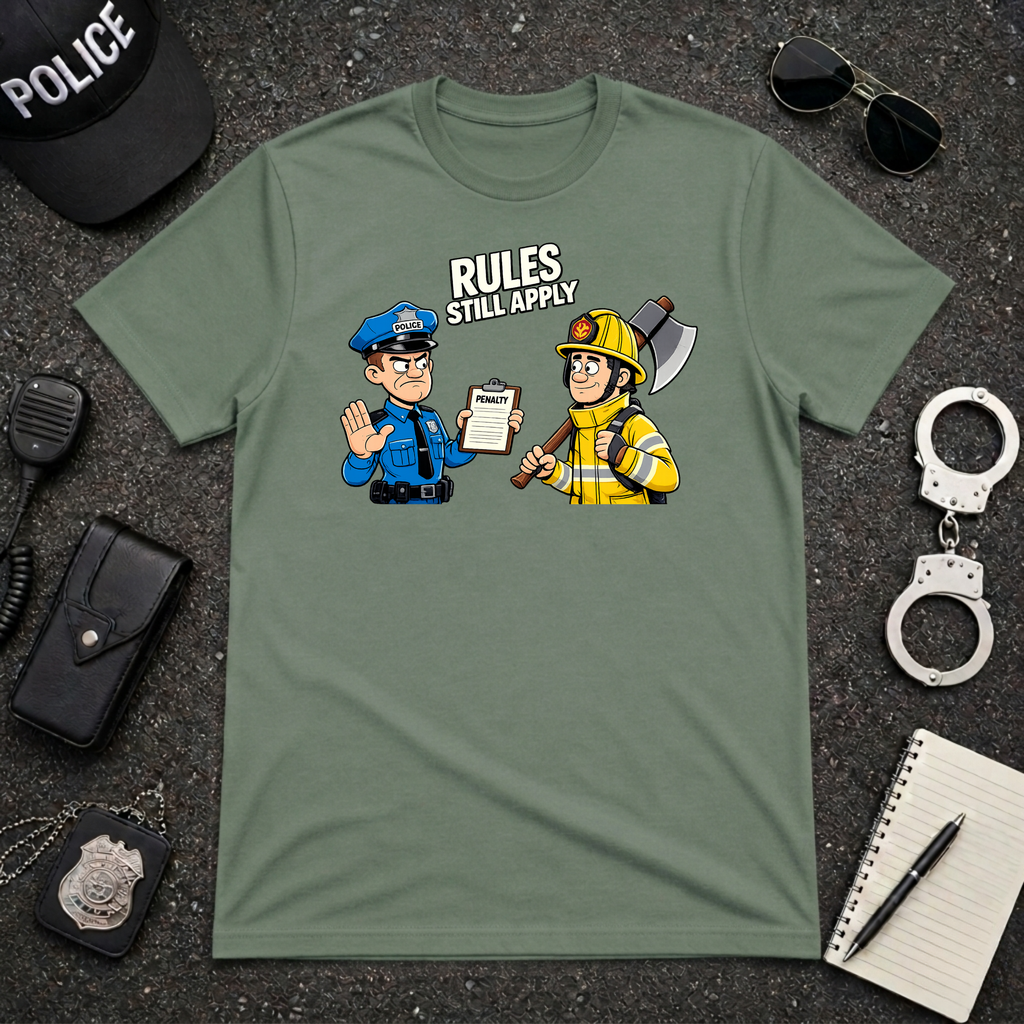 Rules Still Apply | Police Officer Shirt