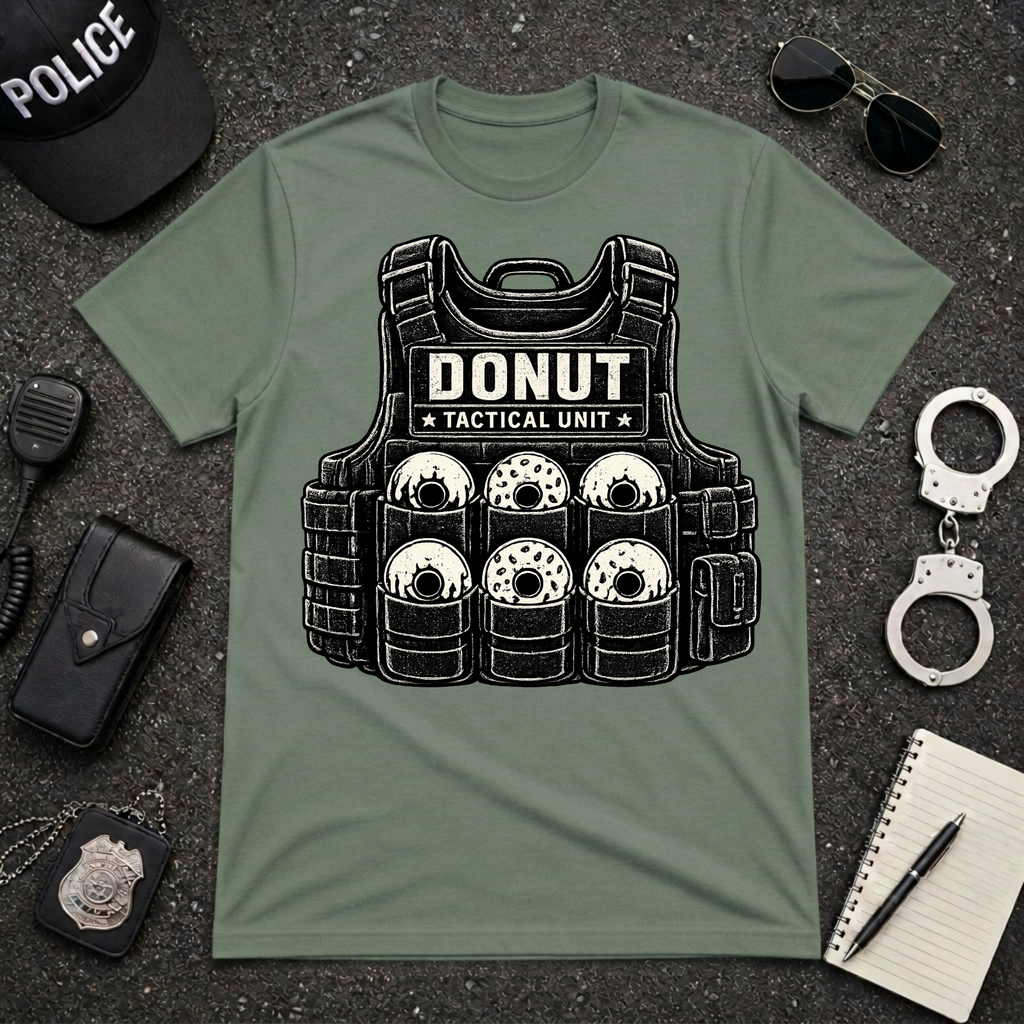 Donut Tactical Unit | Funny Police Officer Shirt