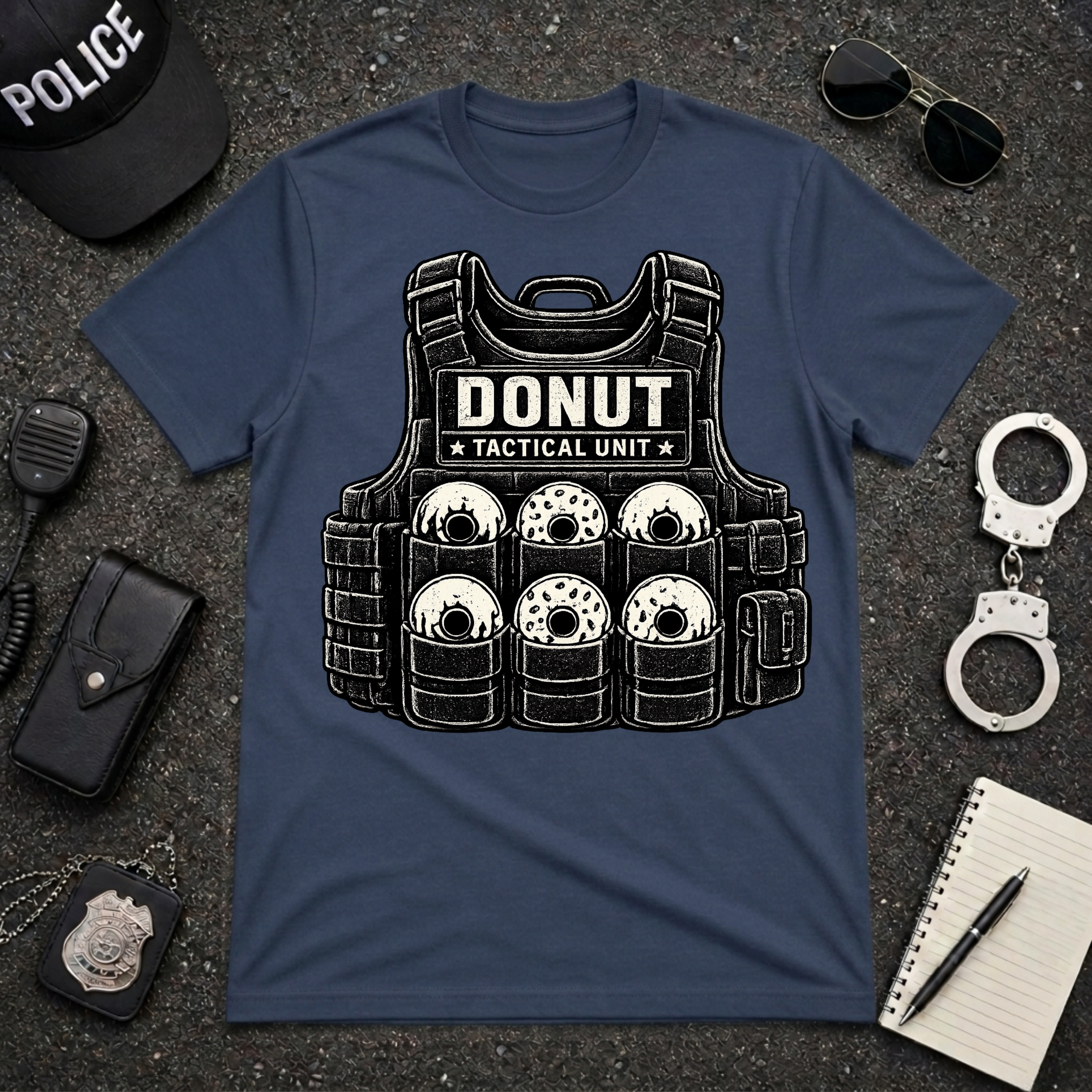 Donut Tactical Unit | Funny Police Officer Shirt