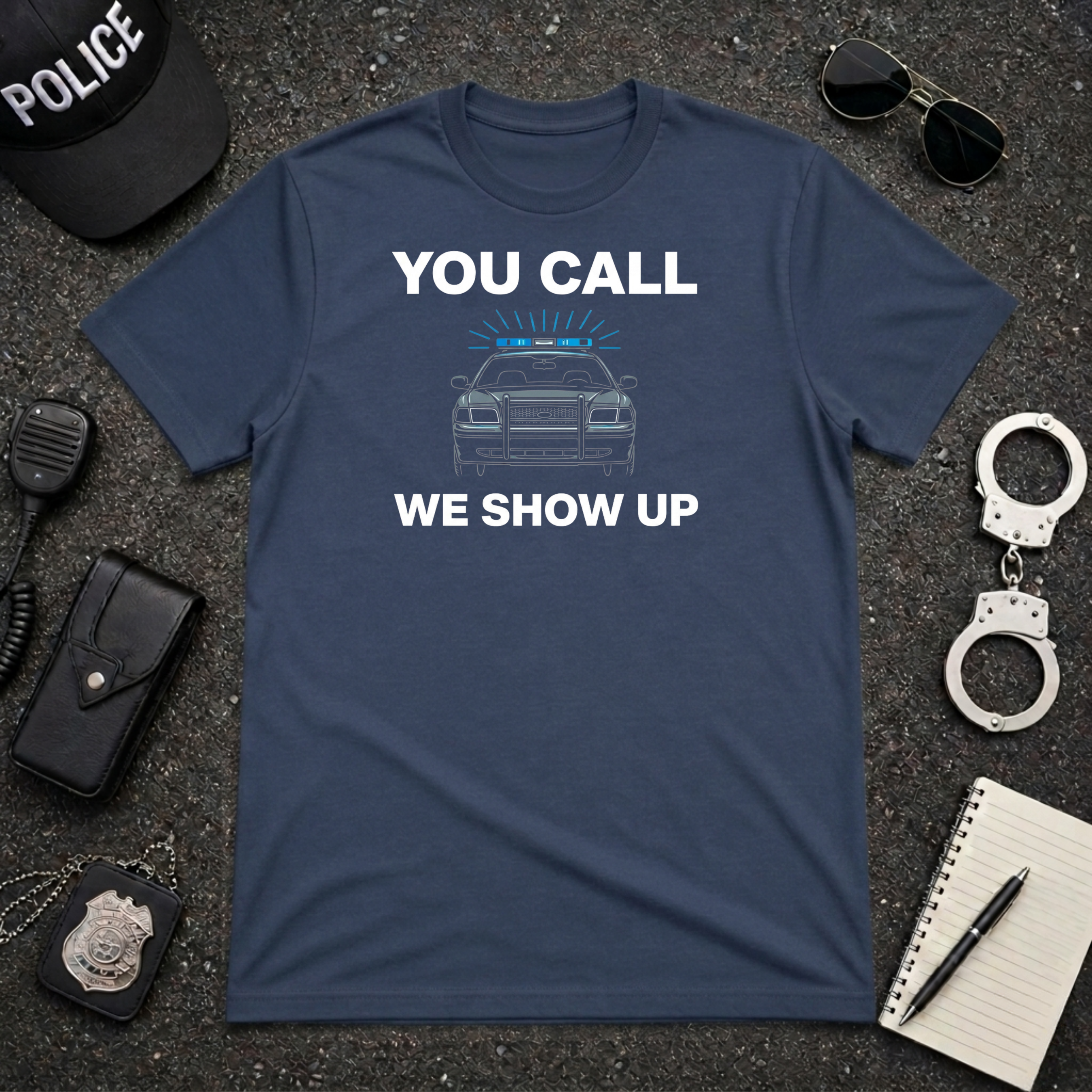 You Call We Show Up | Police Officer Pride Shirt
