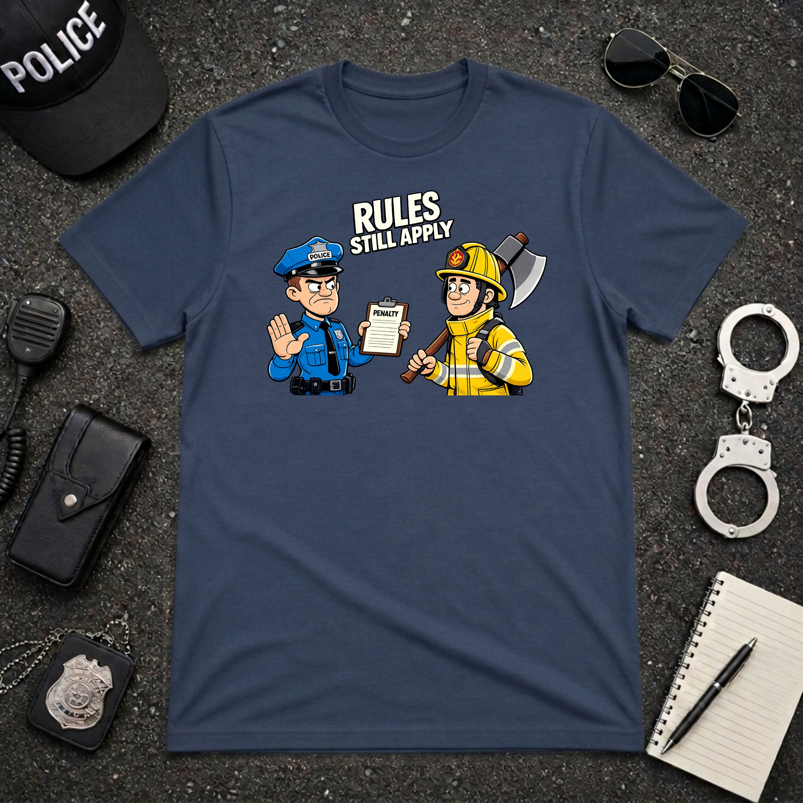 Rules Still Apply | Police Officer Shirt