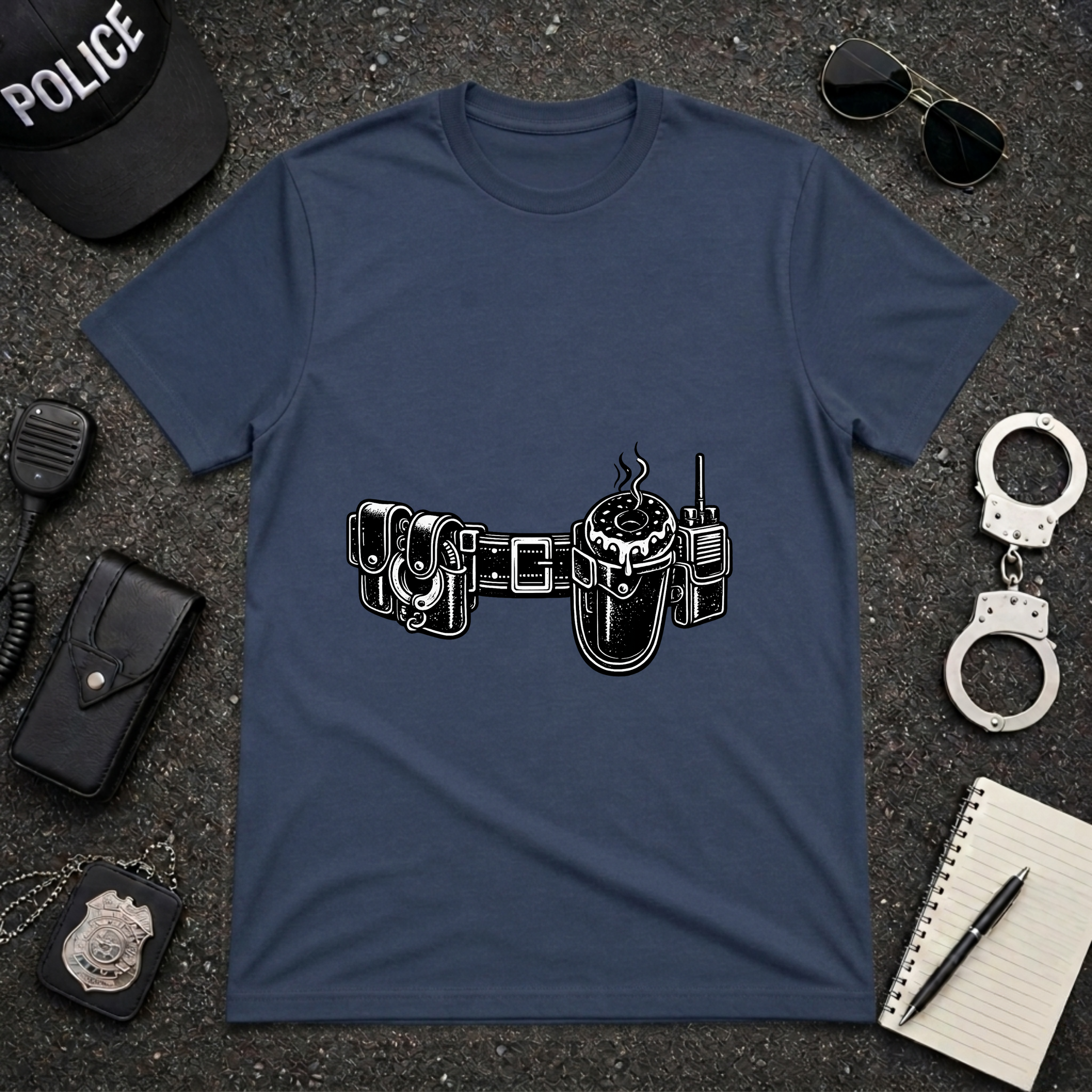 Donut Belt | Funny Police Officer Shirt