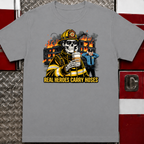 Real Heroes Carry Hoses | Firefighter Pride Shirt