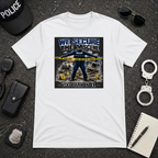 We Secure the Scene You Park in It | Funny Police vs Firefighter Shirt