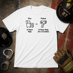 4-Hour Nap | Firefighter Police First Responder Shirt