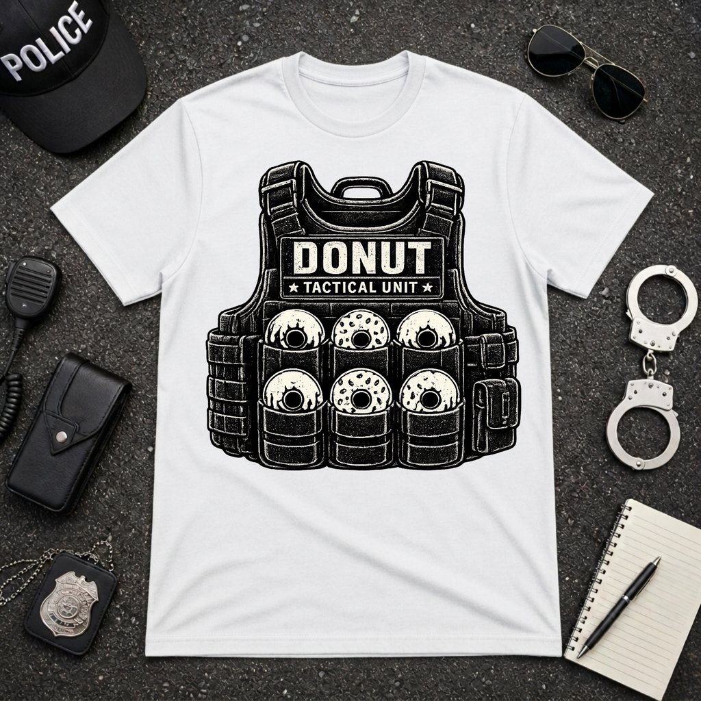 Donut Tactical Unit | Funny Police Officer Shirt