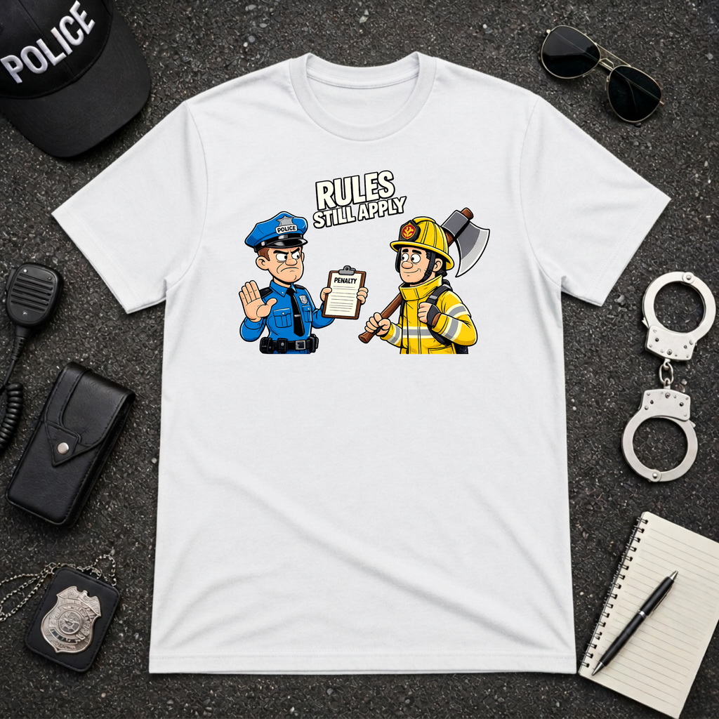 Rules Still Apply | Police Officer Shirt