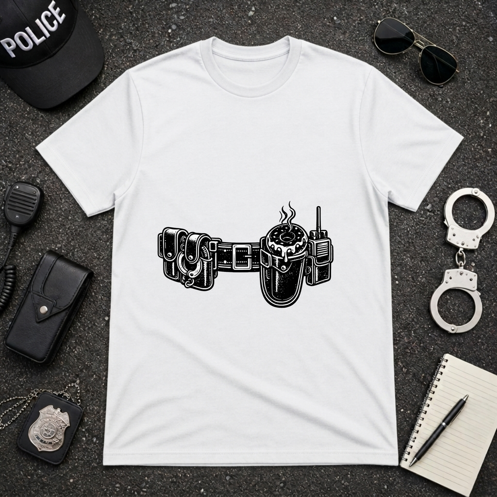Donut Belt | Funny Police Officer Shirt