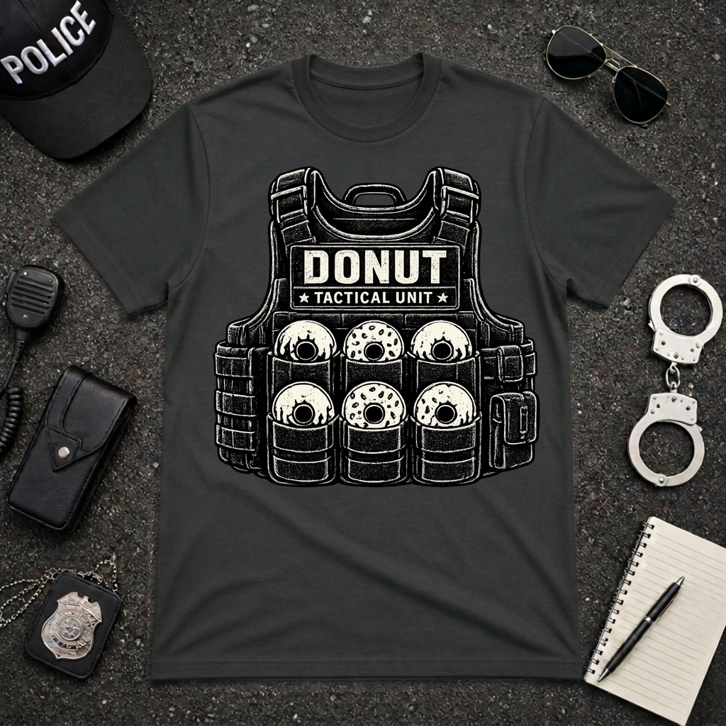 Donut Tactical Unit | Funny Police Officer Shirt