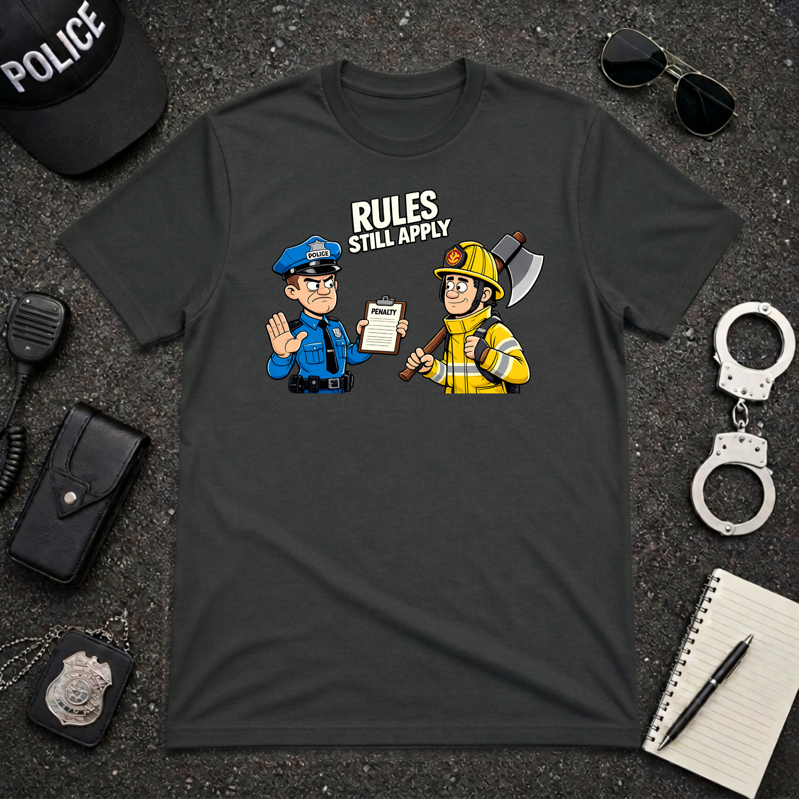 Rules Still Apply | Police Officer Shirt