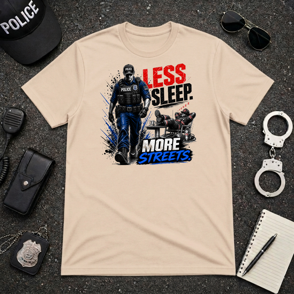 Less Sleep More Streets T-Shirt