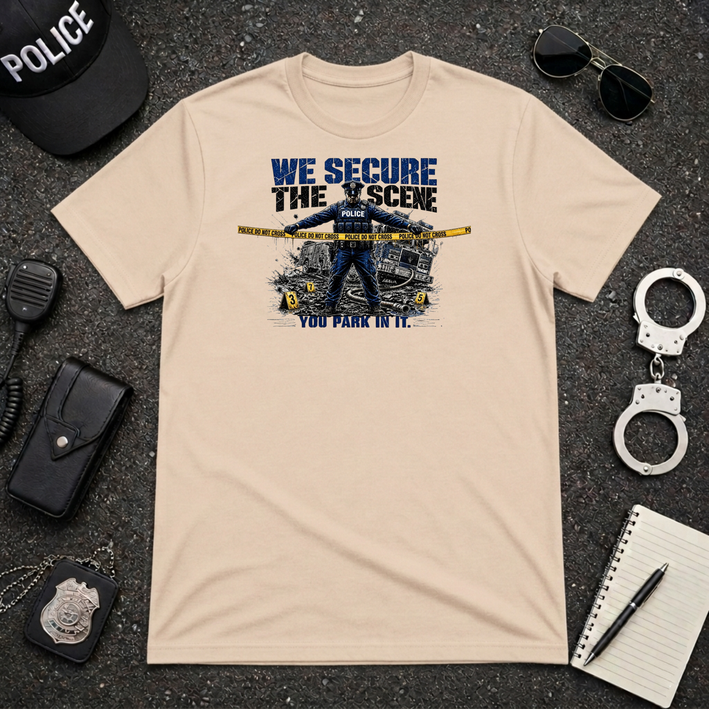 We Secure The Scene You Park In It T-Shirt