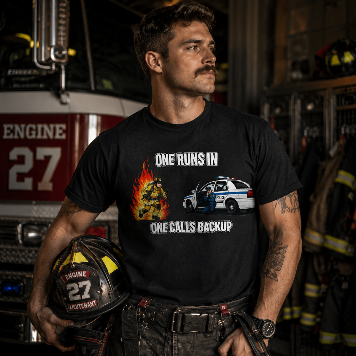 One Runs In T-Shirt