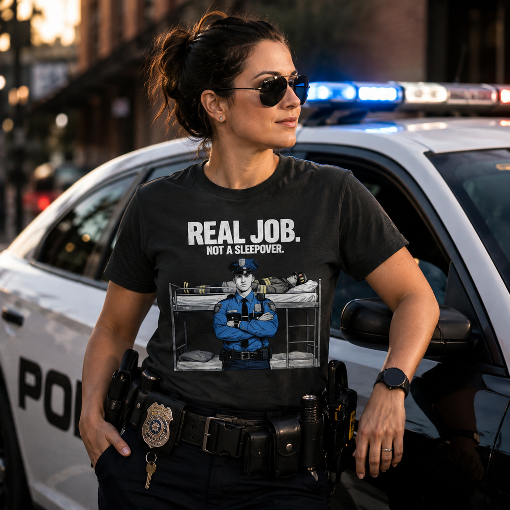 Real Job Not A Sleepover Tee