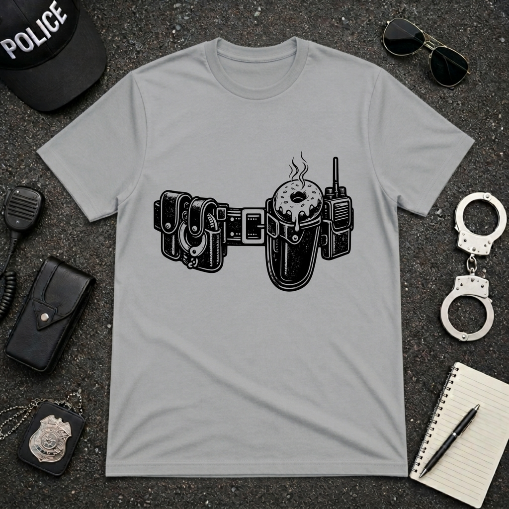 Donut Police Belt T-Shirt