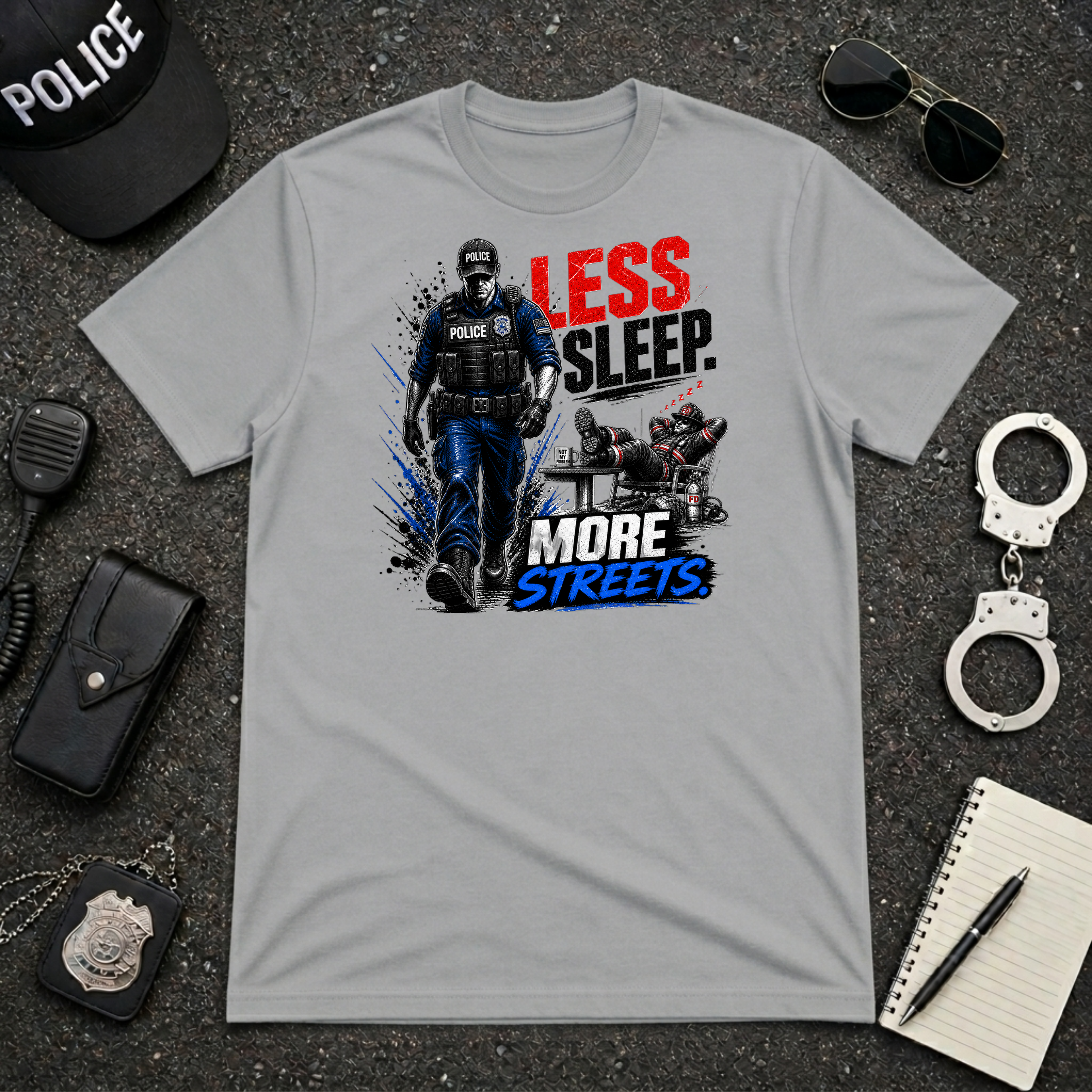 Less Sleep More Streets T-Shirt
