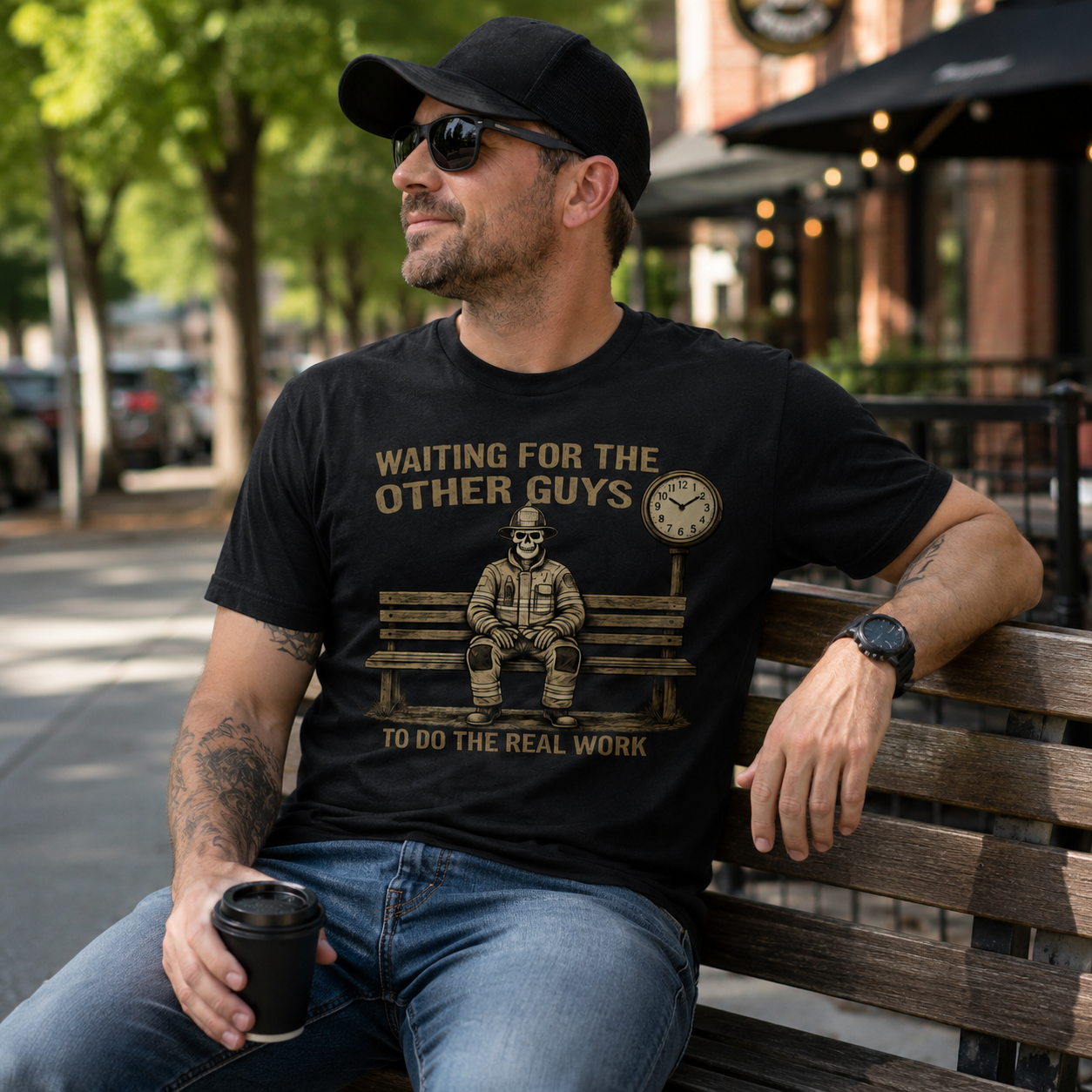 Waiting For The Other Guys To Do The Real Work Tee