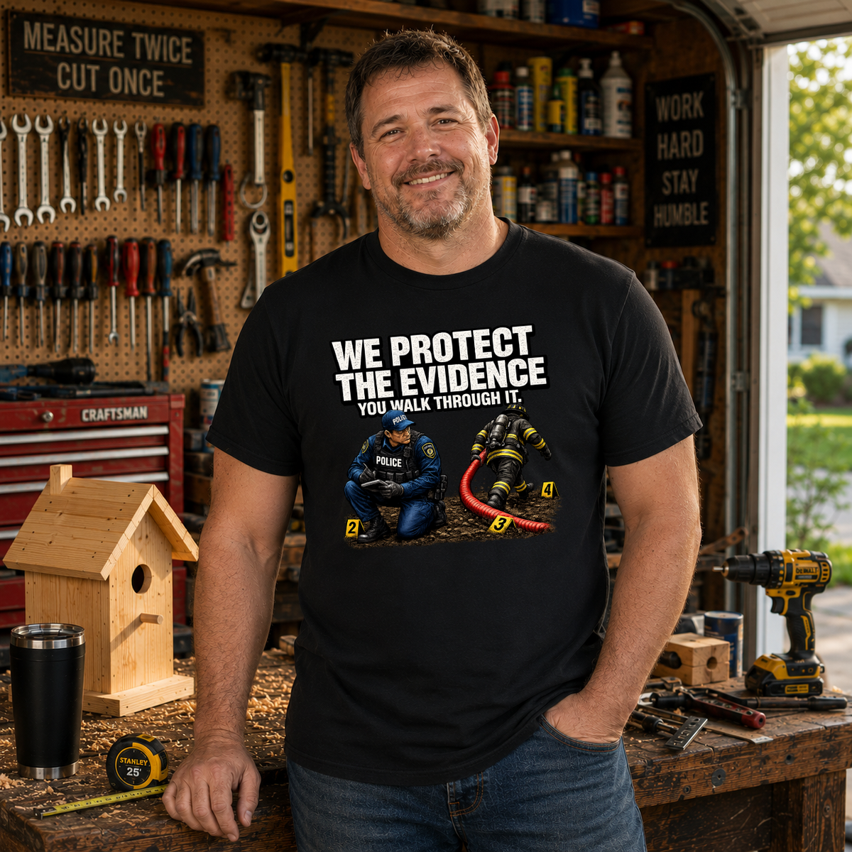 We Protect the Evidence T-Shirt