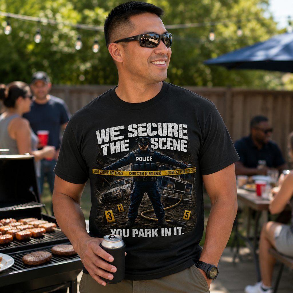 We Secure the Scene You Park in It Tee