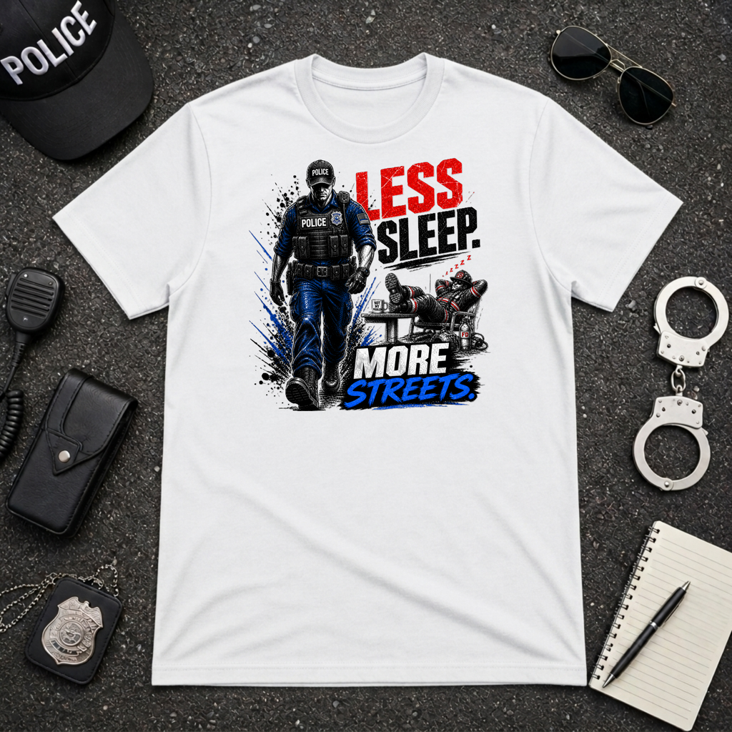 Less Sleep More Streets T-Shirt