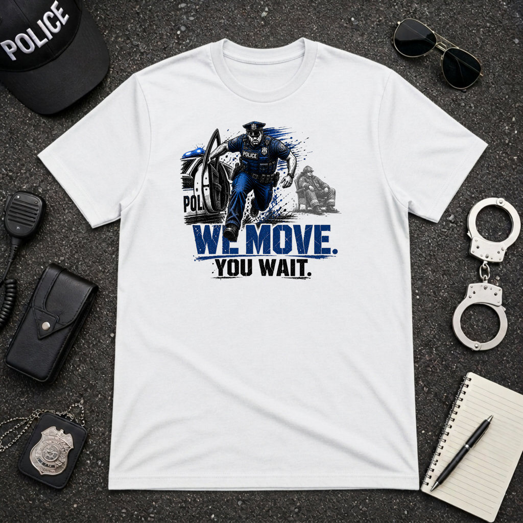We Move You Wait T-Shirt
