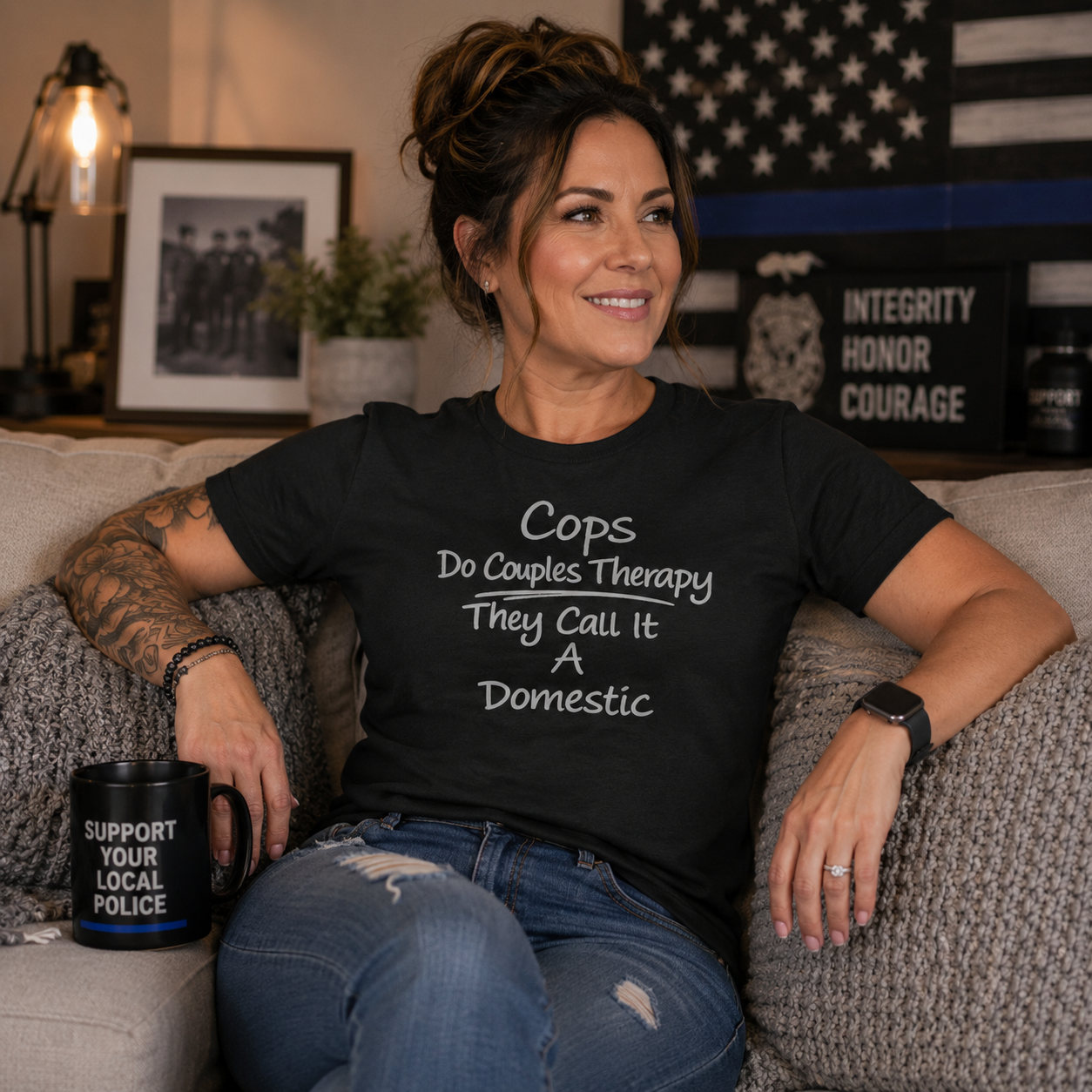 Cops Do Couples Therapy | Funny Police Shirt