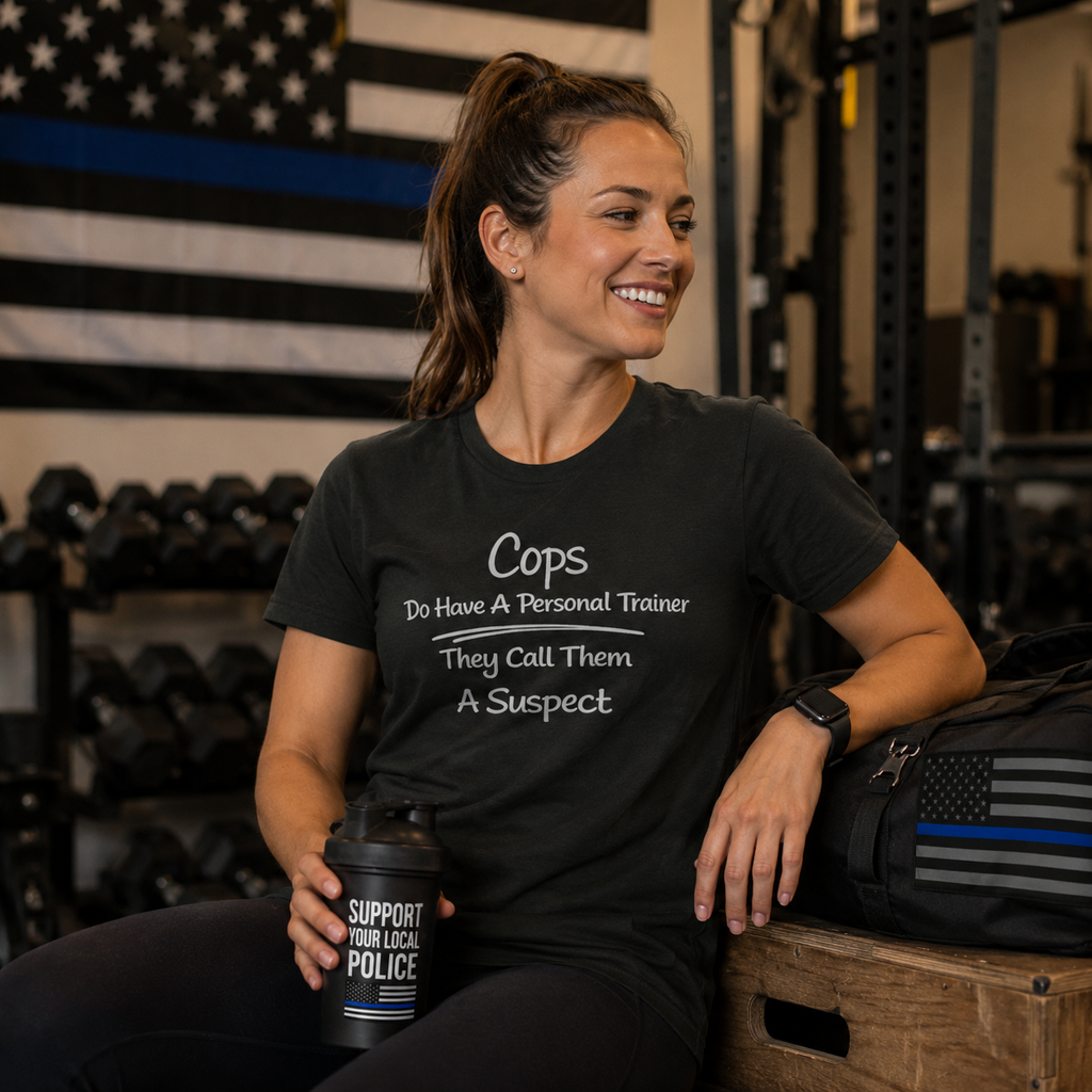 Cops Do Have A Personal Trainer | Funny Police Shirt