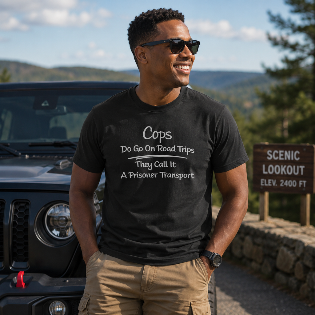 Cops Do Go On Road Trips | Funny Police Shirt